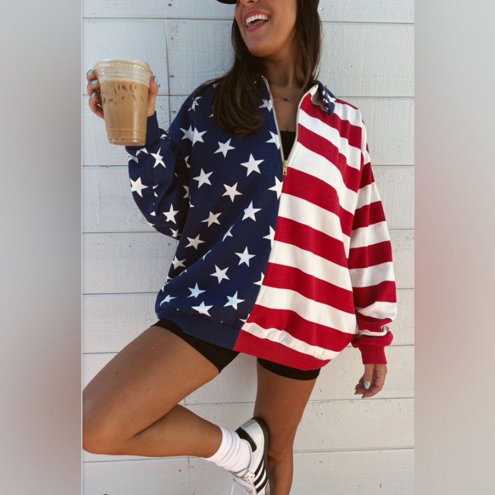 Show Me Your Mumu | Benny Half Zip Sweatshirt | Medium | Great Condition